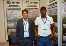 Senthil Kumaran and Okioga Josephat from Asthor were also present and represented Asthor to promote their greenhouse and turn-key projects.